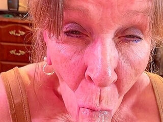Pov Of Granny Sucking Your Cock! -cm