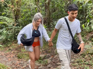 My first time with my stepson at the river - Monique Fuentes & Danner Mendez