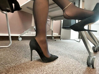 Look at My Feet While I Ignore at Work
