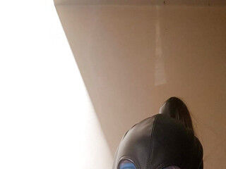 BBW TV smoking a cigarette using a ring holder and talking dirty