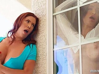 Threesome With Our Pervy Neighbor Alexis Fawx, Linzee Ryder, Kyle Mason