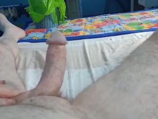 PreCum dribble to no hands drop - are You warm Enough to make me sack?