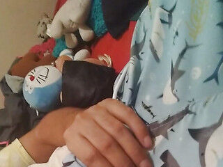 Touch me over my clothes