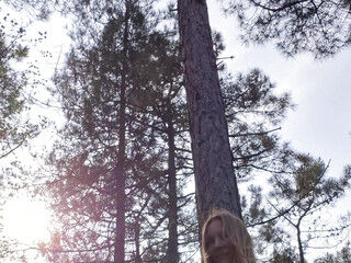 Naughty in the forest