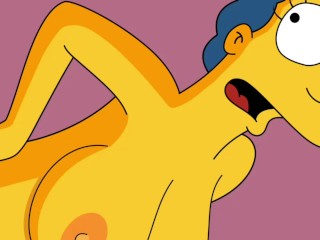 MARGE IS astonished BY A stiffy IN THE butt (THE SIMPSONS PORN)