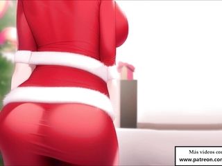 Spanish Jerk Off Instructions with MAMA CLAUS. Has sido bueno?
