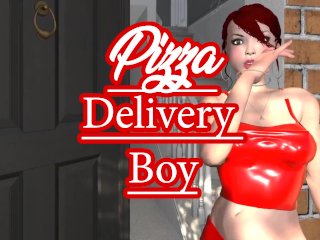 A naughty lady will do ANYTHING for a slice of pizza. Astounding VR game