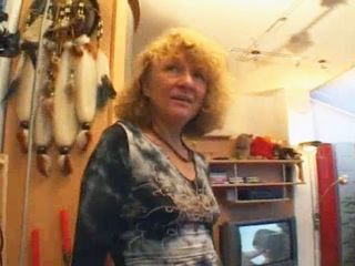 German grandma Turns Into slut In Her Home