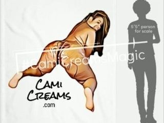 'NEW #CamiCreamsMagic Official Music vid - jism and Get It - OnlyFans bum Blanket - AUDIO SINGING'