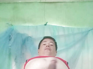 Jerk off with My Fucking Doll While It's Raining Heavily Outside.