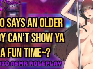 ASMR - sumptuous trampy cougar Stripper Lets You plow Her In The high-class Back guest room! Manga porn Anime ASMR Roleplay