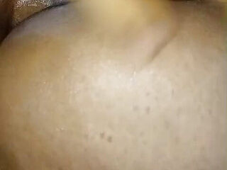 He touches me on my buttocks and fucks me very gently