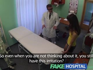 FakeHospital medics fuck-stick relaxes sexy brunettes itchy honeypot