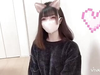 Chinese big-breasted cat costume play