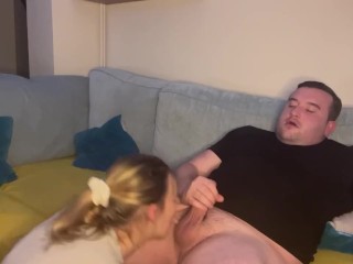 Wifey caught me seeing porno and jacking !!