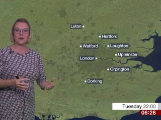 Brit weather nymph kate kinsella
