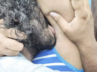 Shimmy and tracks removal and hot kiss with boobs press and boobs suck kiss with hot fuck in pussy