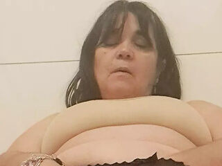 anxious masturbation of hot wife