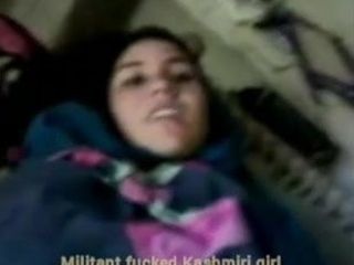 Kashimri Muslim chick drilled by muslim militant people