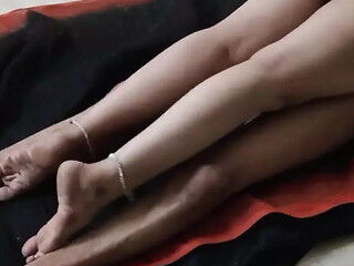 Indian House Wife and Husband in Home