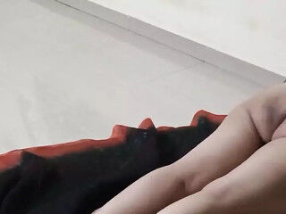 Indian House Wife and Husband in Home