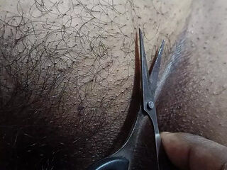 Indian Bengali Housewife Boudi Ass Hair Cut 2