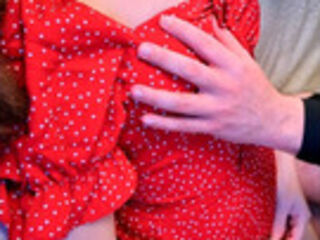 I get so horny when he sucks my soft tits like that (vertical)