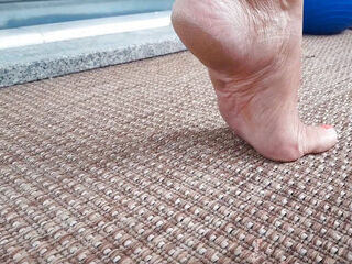 Amateur Blonde Mature Wife Enjoys Feet Worship