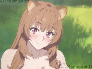 Raphtalia fucks Naofumi from Shield Hero