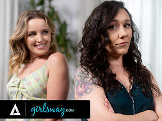 GIRLSWAY - Upset MILF Sinn Sage Misreads Gorgeous Neighbor Charlie Forde's Flirt Attempts