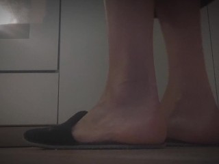 My gimp films me while I'm in slippers