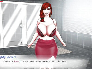 Devine Heel #02 - Seductive MILF with Massive Boobs Makes Her Tenant so Horny - 3D Porn Game