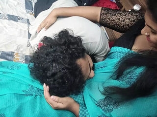 Hot wife hard fuck in bedroom saree removal and hot sex