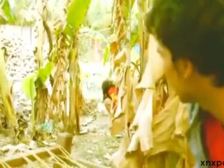 Tamil housewife piss in Front of hubby in outdoor